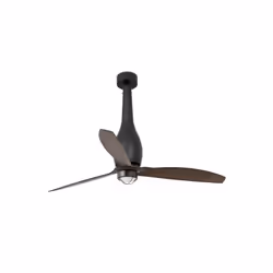 Faro 32004-10, Ventilateur à lame domestique, Noir, Bois, Plafond, 128 cm, IP20, I