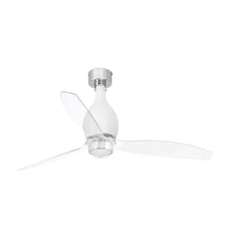 Faro 32025-9 ventilateur Transparent, Blanc