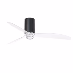 Faro 32040-10, Ventilateur à lame domestique, Noir, Transparent, Plafond, 128 cm, IP20, I
