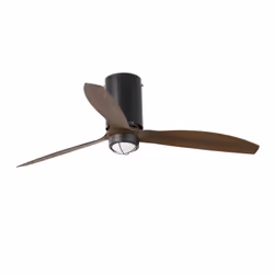 Faro 32042-10, Ventilateur à lame domestique, Noir, Bois, Plafond, 128 cm, IP20, I