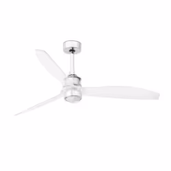 Faro 33394-9, Ventilateur à lame domestique, Chrome, Plafond, 128 cm, IP20, I