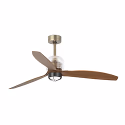 Faro 33398D-10, Ventilateur à lame domestique, Or, Bois, Plafond, 128 cm, IP20, I