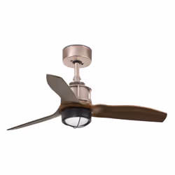 Faro 33423-10, Ventilateur à lame domestique, Cuivre, Bois, Plafond, 81 cm, IP20, I