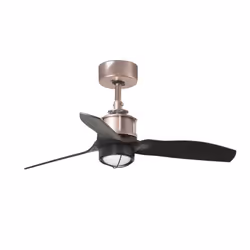 Faro 33427-10, Ventilateur à lame domestique, Noir, Plafond, 81 cm, IP20, I