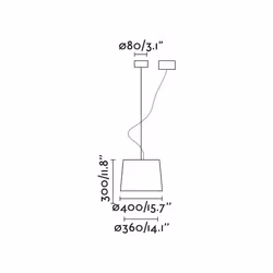 Faro 64314-55, Noir, Acier, IP20, II, E27, 15 W