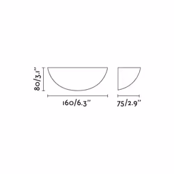 Faro 63480 éclairage mural Blanc 4 W