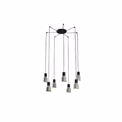 Faro 68591-7L, Gris, IP20, II, E27, 15 W, 100 - 240 V