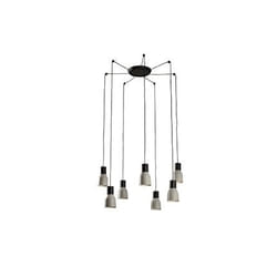 Faro 68591-7L éclairage en suspension E27 15 W Gris