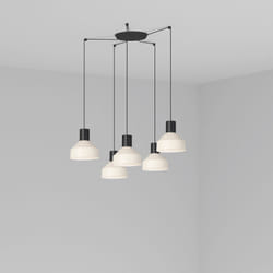 Faro 68594-5L éclairage en suspension E27 15 W Beige