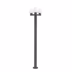 Faro 74436F3-02, Piedestal extérieur/Lampadaire, Aluminium, IP44, I, E27, 15 W