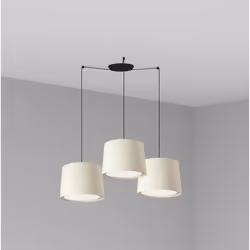 Faro 64314-54-3L, Blanc, Acier, IP20, II, E27, 15 W