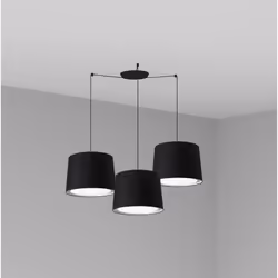 Faro 64314-56-3L, Noir, Acier, IP20, II, E27, 15 W