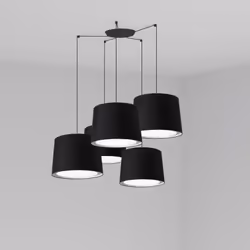 Faro 64314-56-5L, Noir, Acier, IP20, II, E27, 15 W