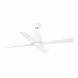 Faro 33480-14, Ventilateur à lame domestique, Blanc, Plafond, 127 cm, IP44, I