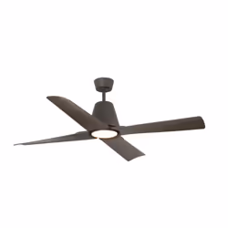 Faro 33490-16, Ventilateur à lame domestique, Marron, Plafond, 130 cm, IP44, I