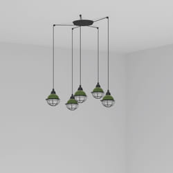 Faro 62803-5L éclairage en suspension E27 15 W Vert