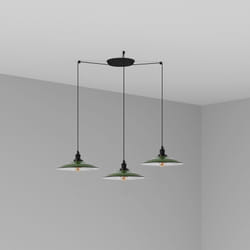 Faro 62805-3L éclairage en suspension E27 15 W Vert