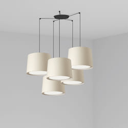 Faro 64314-55-5L éclairage en suspension E27 15 W Beige