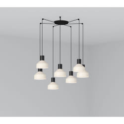 Faro 68594-7L éclairage en suspension E27 15 W Beige