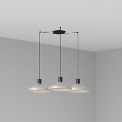 Faro 68595-3L éclairage en suspension E27 15 W Gris
