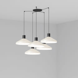 Faro 68596-5L éclairage en suspension E27 15 W Beige