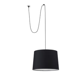 Faro Barcelona 68604-56- CONGA Lampe suspension noire avec fiche