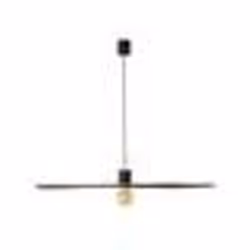 Suspension noir/rotin ø1000 COSTAS 68590-70