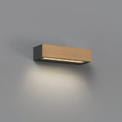 Applique Extérieure - Faro - LAKO - Bois - IP65 - LED Intégrée - 8W