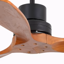 Ventilateur de plafond sans lumière noir MINI LANTAU DC 33517DC