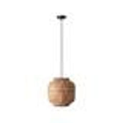 Suspension dôme - Faro - TUPAI - Rotin noir - E27 - 2700K - Intérieur