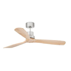 Ventilateur de plafond sans lumière nickel mat Ø 132 cm LANTAU DC 33373DC