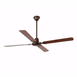 Faro 33111, Ventilateur à lame domestique, Marron, Plafond, 140 cm, IP20, I