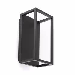 Lanterne murale dextérieur - KELA - Faro - Noir - 2700K - IP54 - 7W
