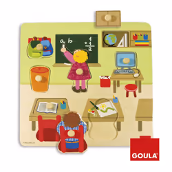 Goula School puzzle 7 Pces, 7 pièce(s), 2 an(s)