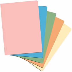 Sous-chemises DOHE - A4 - Couleurs claires assorties - 50 u.