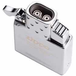Intérieur de Zippo à gaz Véritable briquet Zippo fabriqué aux USA - Rechargeable - Livré vide - Garantie à vie Livré en boite ...