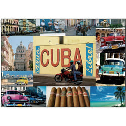 Bestway - Plaque métallique déco Cuba by Cbkreation