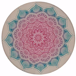 Out Of The Blue - Dessous de verre Mandala - Rose et bleu