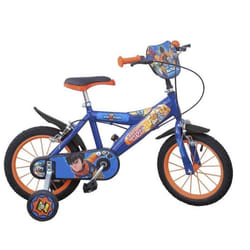 Vélo Enfant - DISNEY - Invizimals - 14 Pouces - Cadre en Acier - Selle Réglable - 2 Freins