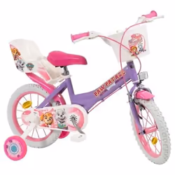 Vélo 14 - TOIMSA - Paw Patrol - Fille - Rose - 3 à 6 ans