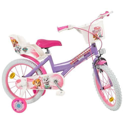 Vélo 16 - TOIMSA - Paw Patrol - Rose - Siège réglable - Pour filles 3-6 ans