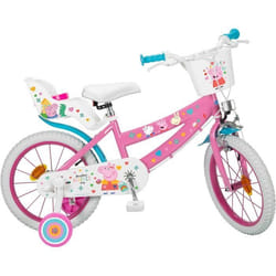 Vélo enfant - Toimsa - Peppa Pig - 16 pouces - Fille - Frein à tambour - Rose