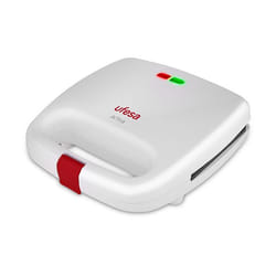 Ufesa SW7850 activa gaufrier et appareil à croque-monsieur 750 W Rouge, Blanc