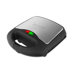 Ufesa SW7860 gaufrier et appareil à croque-monsieur 750 W Noir, Argent