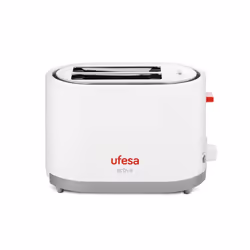 Ufesa TT7385 grille-pain 7 2 part(s) 800 W Gris, Rouge, Blanc
