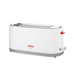 Ufesa TT7375 grille-pain 7 2 part(s) 1400 W Gris, Rouge, Blanc
