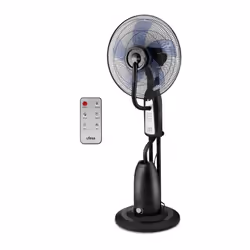Ufesa MF4090, Ventilateur à lame domestique, Noir, Sol, 40 cm, 90°, 2,8 L