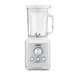 Ufesa Opal Titanium 1,8 L Mélangeur de table 1800 W Blanc