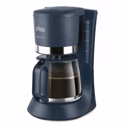 Ufesa CG7124, Machine à café filtre, Café moulu, 680 W, Bleu
