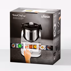 Ufesa TotalChef RK7 2000 W 4,5 L Métallique